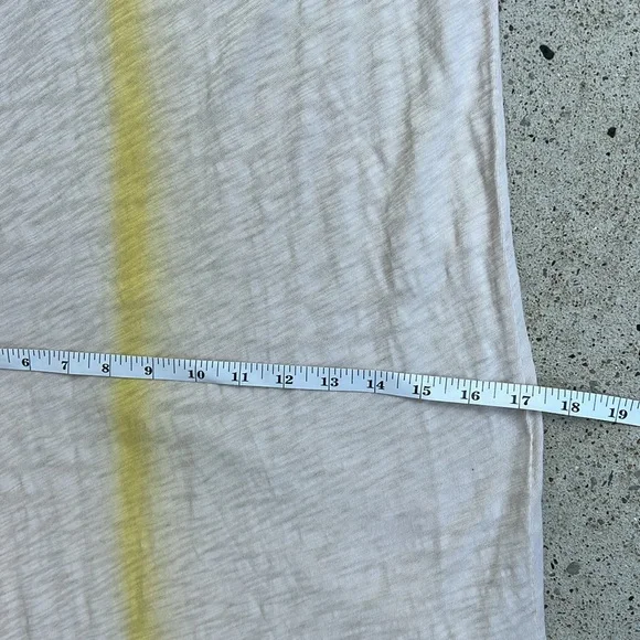 ATM Anthony Thomas Melillo Slub Jersey Sleeveless Maxi Dress Stone/Mustard XS - Picture 12 of 15